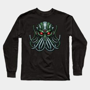 Biomech Cthulhu Overlord S01 D33 Long Sleeve T-Shirt